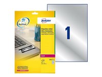 Avery Heavy Duty Laser Labels Etiketter A4 (210 x 297 mm) 20stk. L6013-20