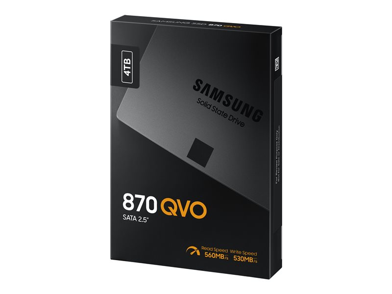 Samsung 870 QVO MZ-77Q4T0BW - SSD - 4 To - SATA 6Gb/s