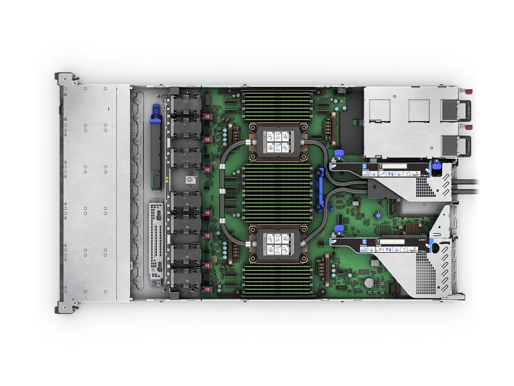 HPE ProLiant Compute DL360 Gen12 6505P 1P 2x32GB-R 8SFF MR408i-o 2x2.4TB HDD 2x1000W PS EU Server – Hewlett Packard Enterprise