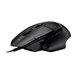 Logitech G502 X Wired Gaming Mouse - LIGHTFORCE hybrid optical-mechanical primary switches, HERO 25K gaming sensor, compatible with PC - macOS/Windows - Black - mouse - USB - black