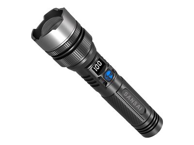 Sansai tactical flashlight LED 10 Product shot Left-angle 79150