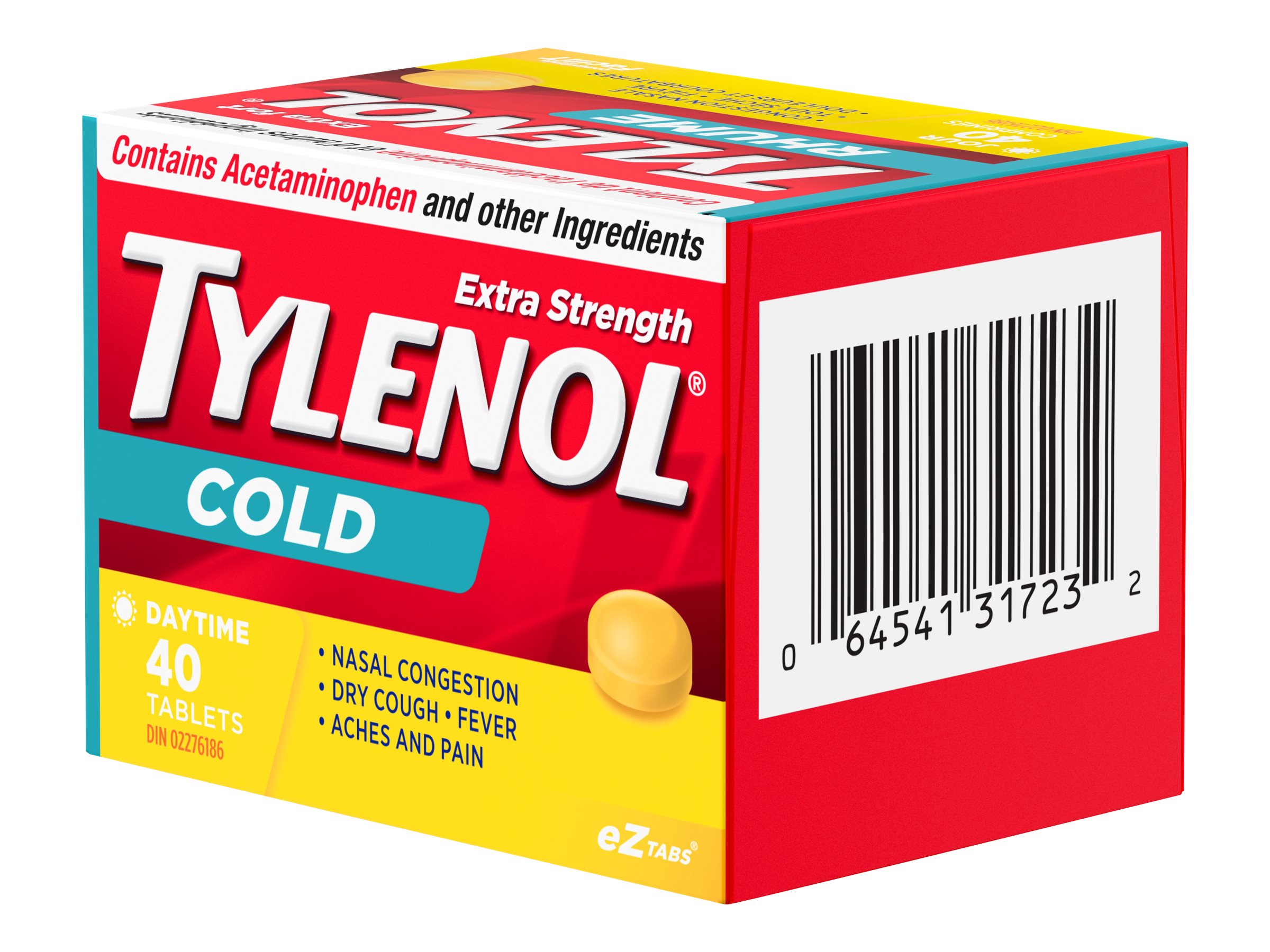 Tylenol* Cold Daytime - Extra Strength - 40 cool burst tablets� �