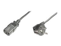 ASSMANN Strøm IEC 60320 C13 Strøm CEE 7/7 (male) Sort 5m Strømkabel