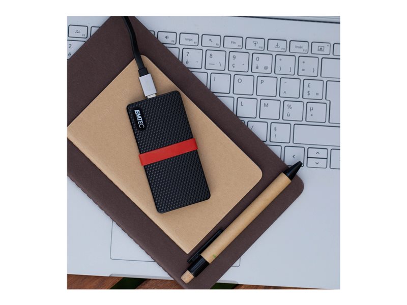 EMTEC SSD Power Plus X200 - SSD - 1 To - USB 3.1 Gen 1