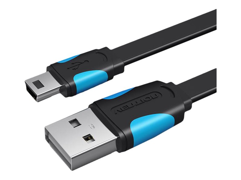 Vention USB cable USB to mini-USB Type B 1 Product shot Right-angle 79550