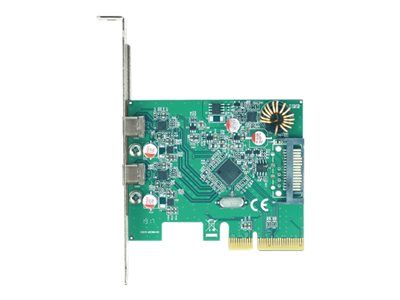 DELOCK PCI Express x4 Karte zu 2 x extern USB 10 Gbps Type-C - 90397