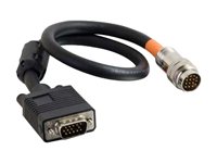 C2G RapidRun VGA (HD15) Flying Lead Video cable VGA HD-15 (VGA) male to MUVI connector male 