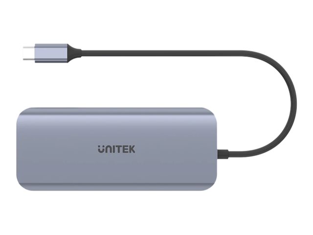 Hub USB-C Unitek D1026B 3xUSB 3.1, PD, HDMI, SD, VGA, RJ45 