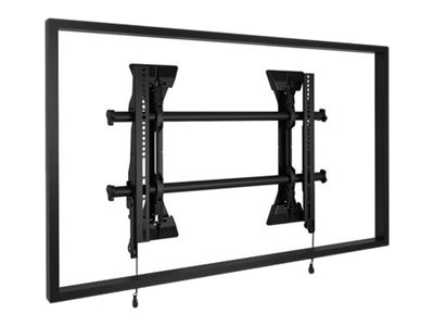 Chief Fusion Medium Micro Adjustable Fixed Tv Wall Mount For Displays 32 65 Black Mounting Kit For Flat Panel Black