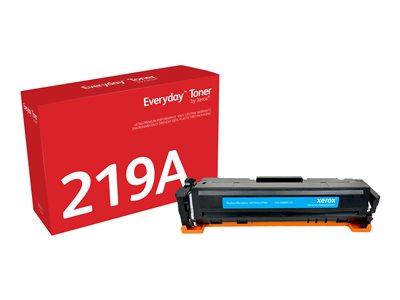 Everyday Cyan Toner replaces HP 219A (W2191A), Sta