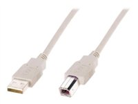 DIGITUS USB 2.0 USB-kabel 3m Beige