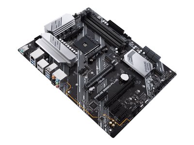  ASUS Prime B550-PLUS AMD AM4 Zen 3 Ryzen 5000 & 3rd Gen Ryzen  ATX Motherboard (PCIe 4.0, ECC Memory, 1Gb LAN, HDMI 2.1, DisPlayPort 1.2  (4K@60HZ), Addressable Gen 2 RGB Header