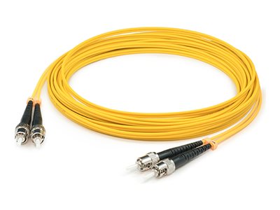 AddOn - Patch cable - ST/UPC single-mode (M) to ST/UPC single-mode (M)