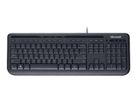 Microsoft Wired Keyboard 600 - keyboard - English - black Input Device