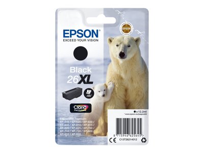 EPSON 4LB 26XL ink cartridge black Verbrauchsmaterialien - Tinte