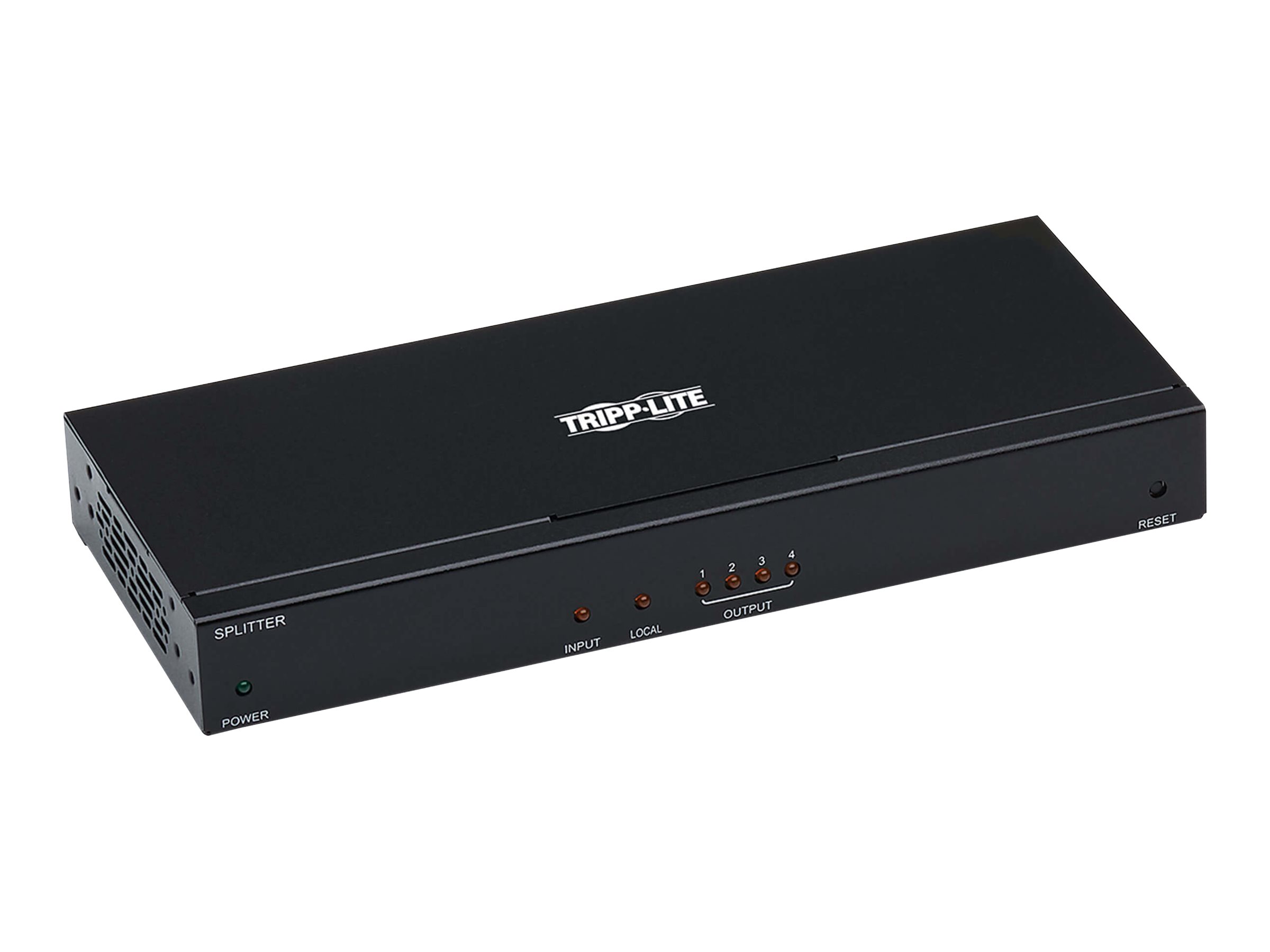 Tripp Lite HDMI over Cat6 Splitter/Extender with PoC & Multi-Resolution Support, 4 Ports