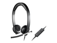 Logitech USB Headset Stereo H650e Headset on-ear wired