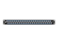 Fs 4 Module Patch Panel FS FHU series patch panel - 1U - 19