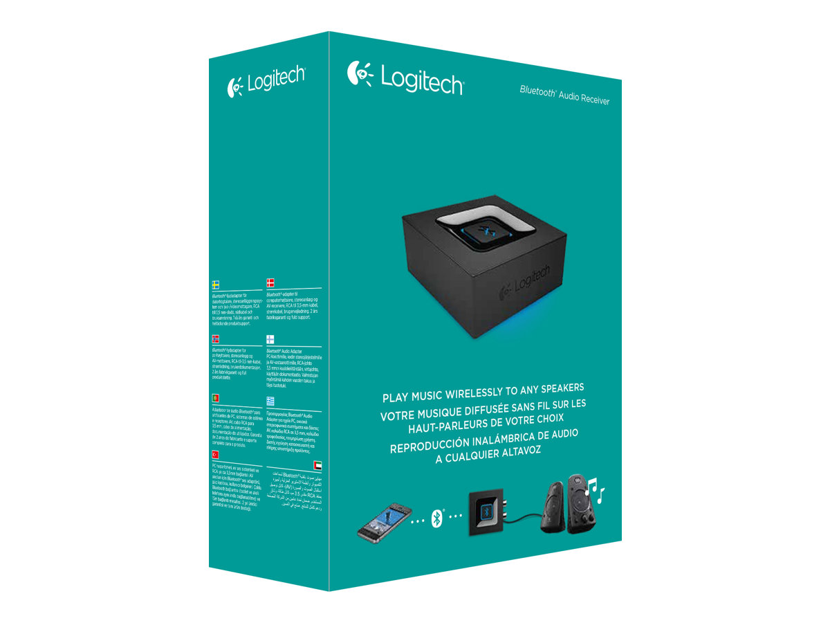 Logitech Bluetooth Audio Adapter - bezdrátový přijímač zvuku Bluetooth – foto 4