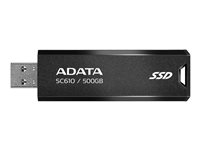 ADATA SC610 500GB USB 3.2 Gen 2 Sort