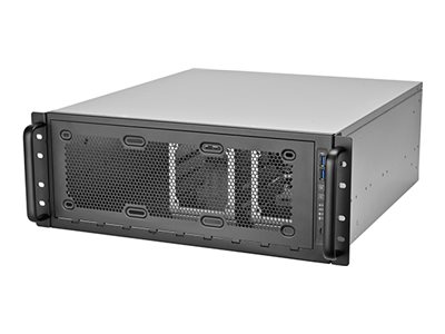 SilverStone RM45-360 rack-mountable 4U SSI Product shot Right-angle 79250