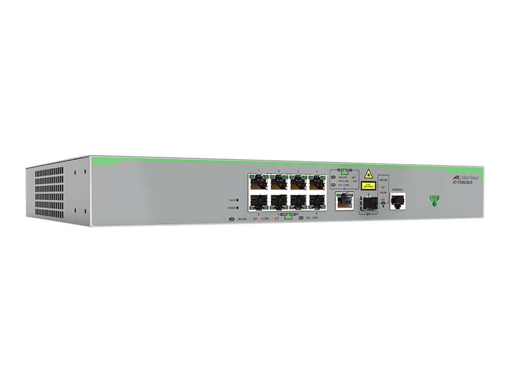 ALLIED 8x 10/100T ports 1x combo ports