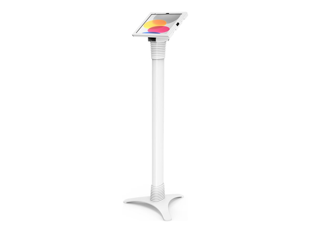 Compulocks iPad 10th-11th (A16) Gen Swell Enclosure Portable Floor Stand White