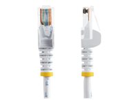 Startech 5m White Cat5e / Cat 5 Snagless Ethernet Patch Cable 5 m - network cable - 5 m - white