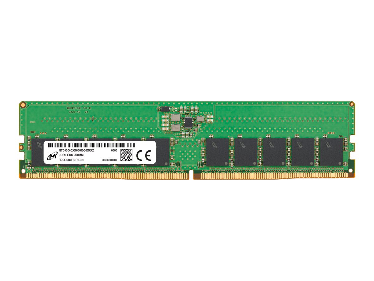 DDR5 ECC UDIMM 16GB 1Rx8 5600 CL46