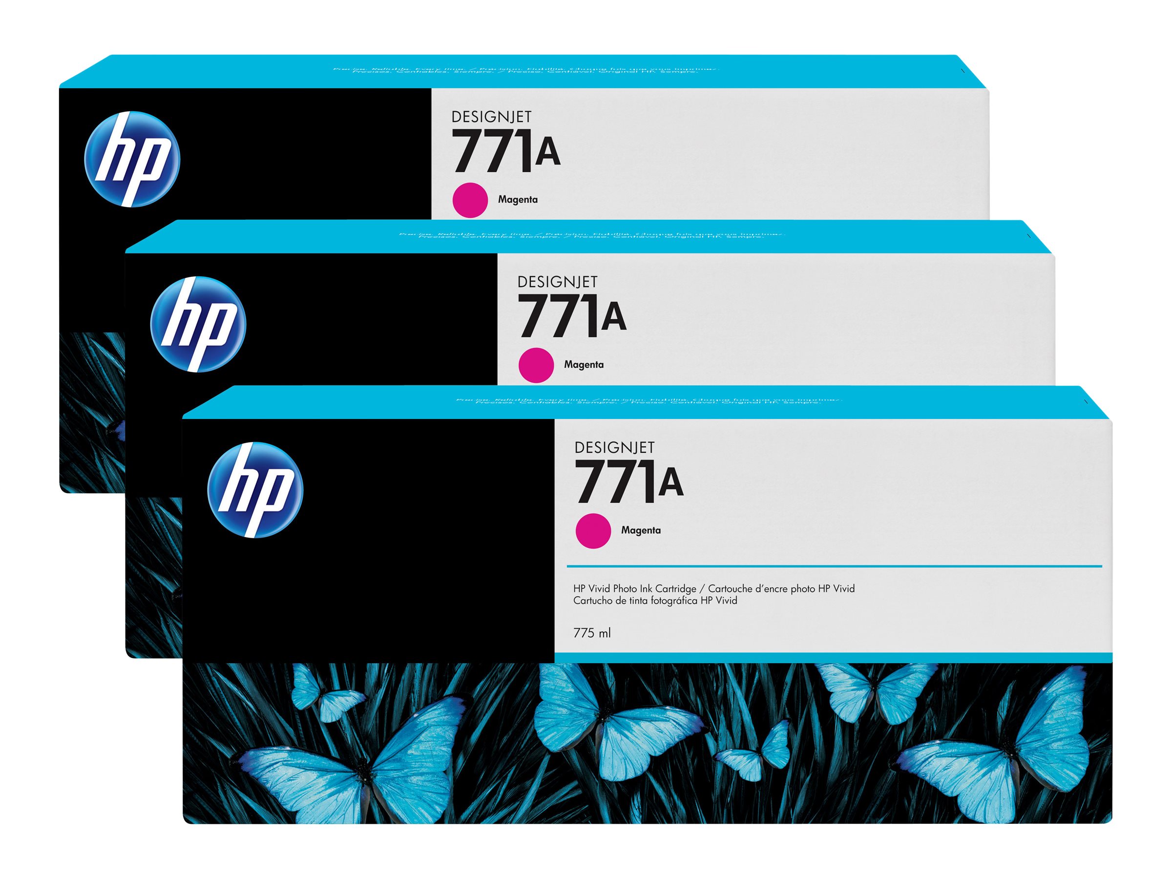 HP 771A Tri-pack - 3-pack | Overview, Specs, Details | SHI