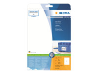 HERMA Premium Laminerede etiketter A4 (210 x 297 mm) 25etikette(r) 5065