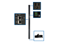 Eaton 1.4kW Single-Phase Switched PDU - LX Interface, 120V Outlets (16 5-15R), 10 ft. (3.05 m) Cord with 5-15P, 0U, TAA