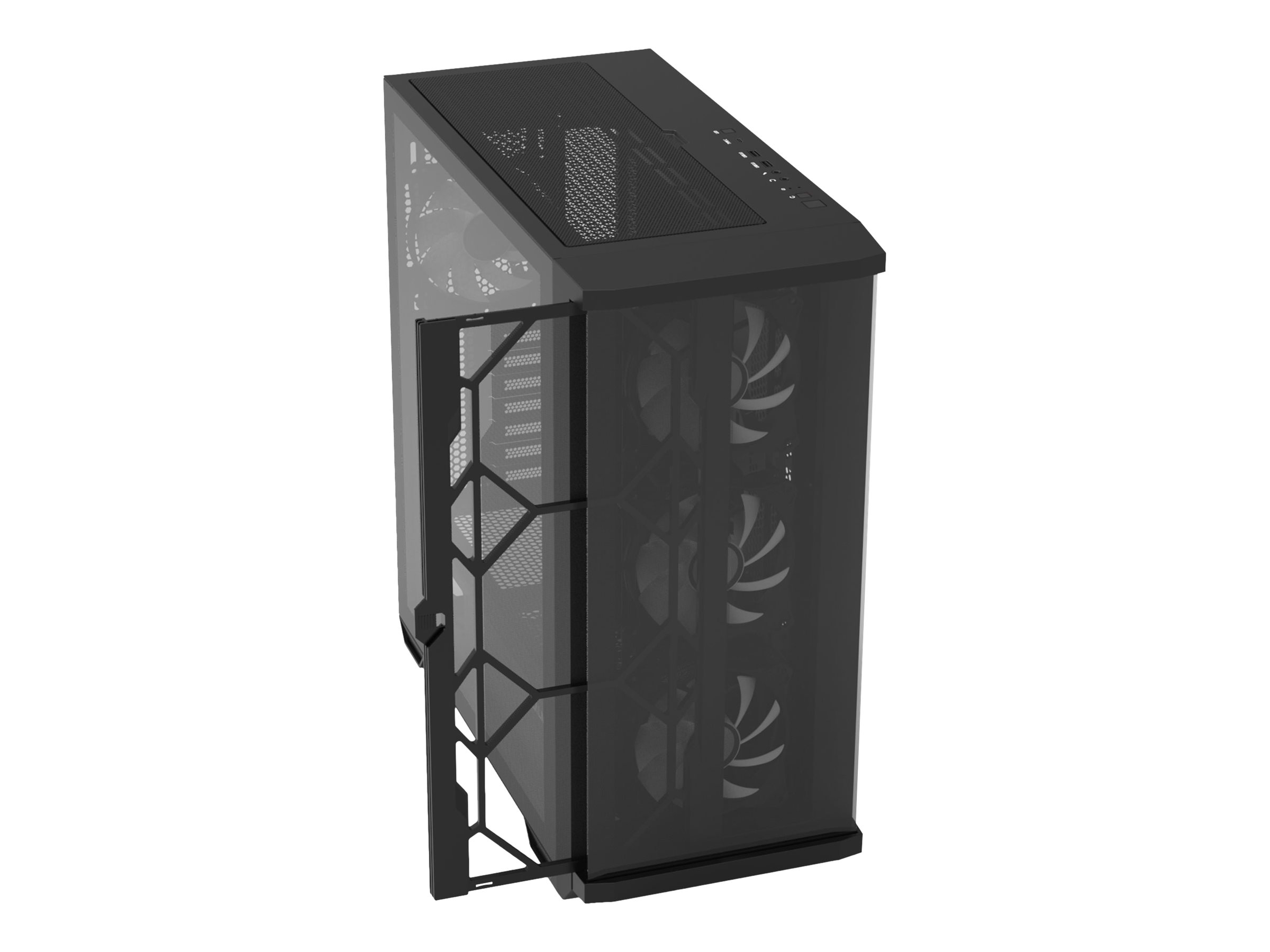 Zalman Z10 DUO mid tower Product shot Left-angle 79905