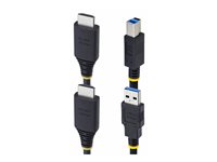 StarTech 6ft (1.8m) HDMI and USB 5Gbps KVM Cable - keyboard / video / mouse (KVM) cable - 1.8 m