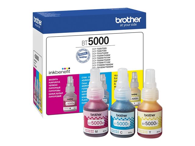 BROTHER BT5000 Ink Bottle Value Pack BT5000CLVAL