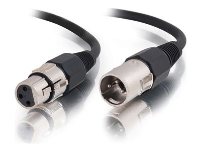 C2G Pro-Audio 6ft Pro-Audio XLR Male to XLR Female Cable
