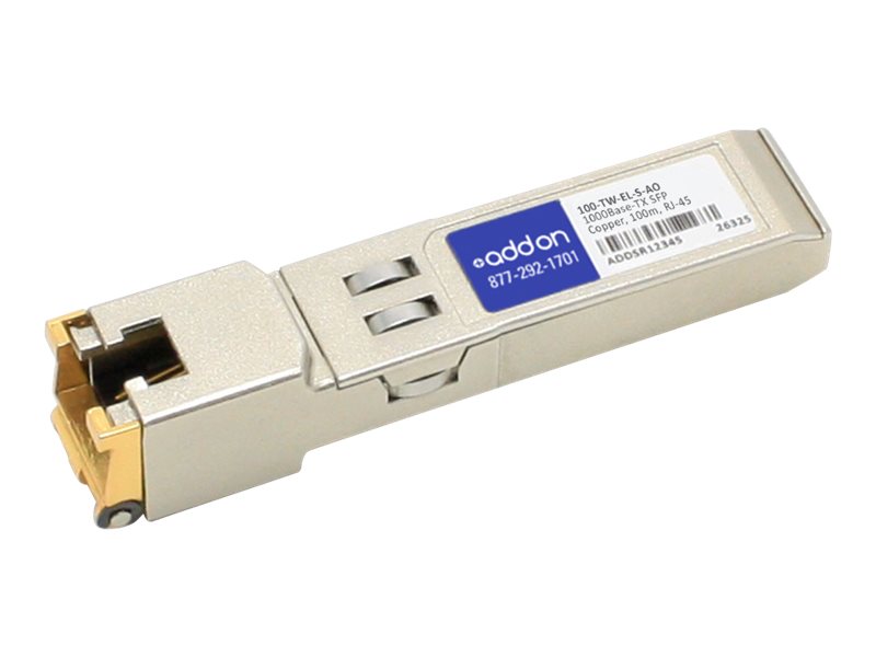 AddOn McData 100-TW-EL-S Compatible SFP Transceiver - SFP (mini-GBIC) transceiver module - 100Mb LAN