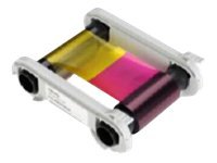 Evolis High Trust 1/2 YMCKO Color Ribbon Printerbånd (farve, halvpanel) 400 kort Farve (gul, magenta, cyan, resinsort, klar belægning) R5H004NAA