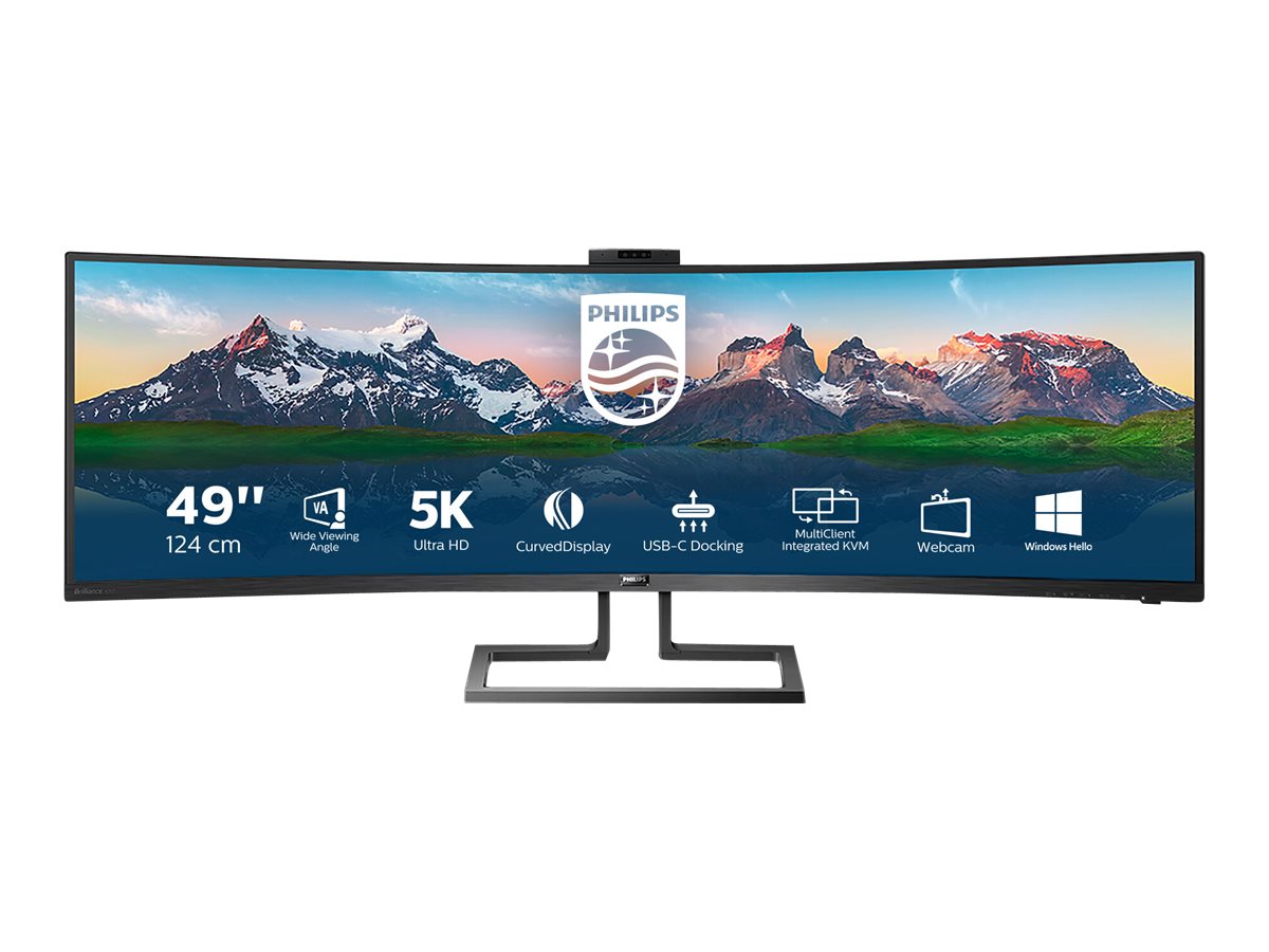 Philips Brilliance P Line 499p9h Led Monitor Curved 49 Hdr