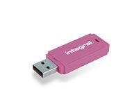 Integral Europe Neon USB 2.0 Flash Drive INFD128GBNEONPK