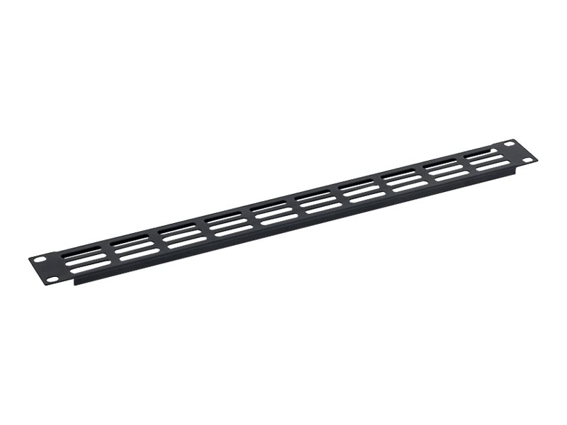 Triton 19" záslepka 1U perforovaná černá