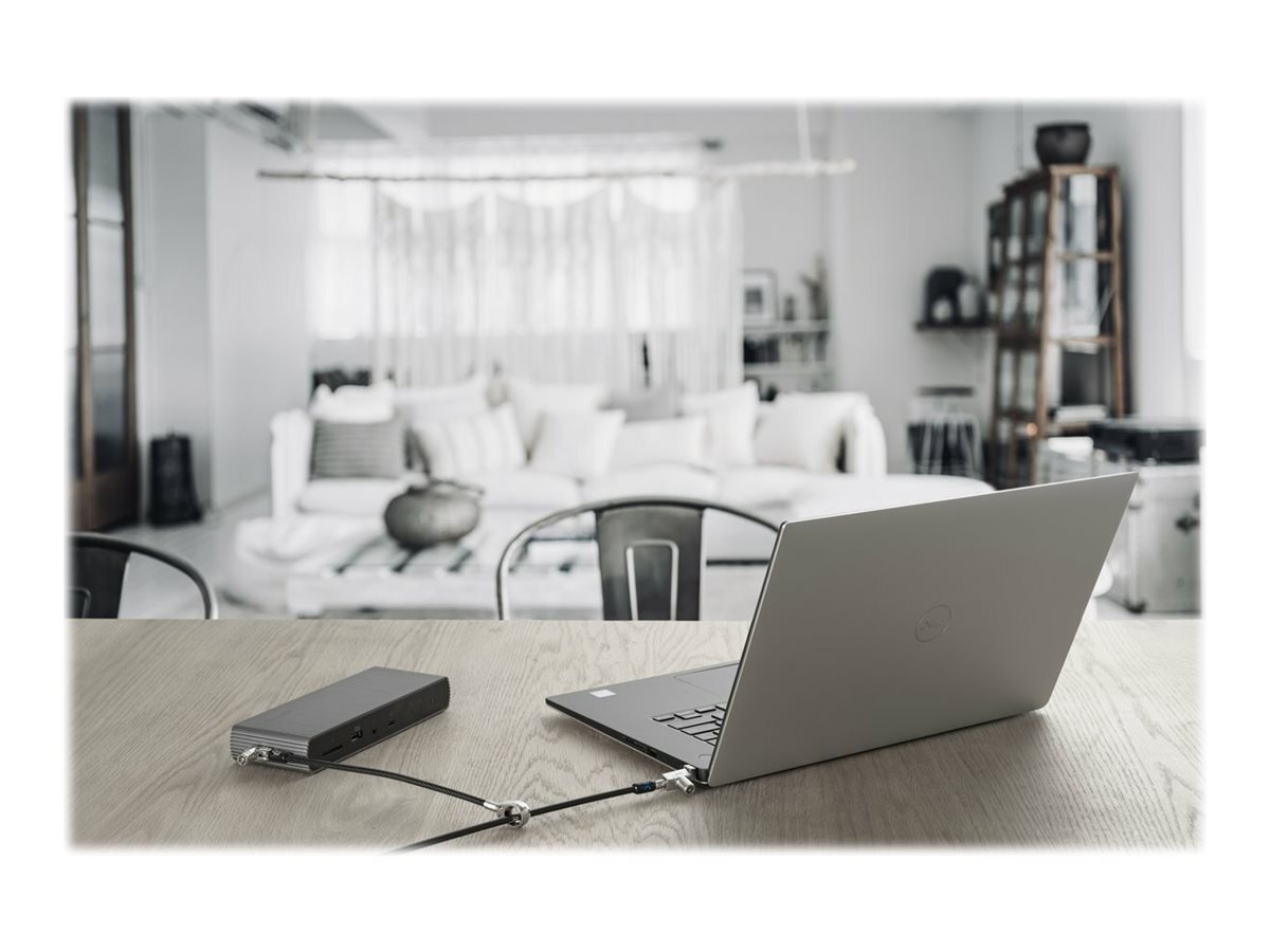 Kensington Slim N17 2.0 - bezpečnostní kabelový zámek - univerzální klíč, druhá hlava zámku T-Bar – foto 5