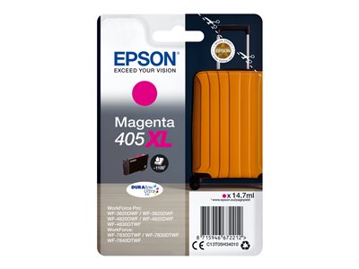 EPSON Singlepack Magenta 405XL DURABrite - C13T05H34010
