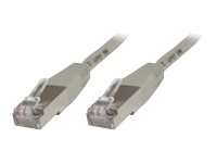 MicroConnect CAT 6 Afskærmet parsnoet kabel (SSTP) 50m Netværkskabel Grå