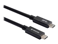 Prokord USB 3.2 Gen 2 USB Type-C kabel 25cm Sort 