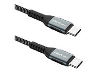 Qoltec USB 2.0 USB Type-C kabel 1.5m Sort