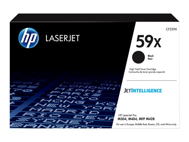HP 59X Black LaserJet Toner Cartridge CF259X