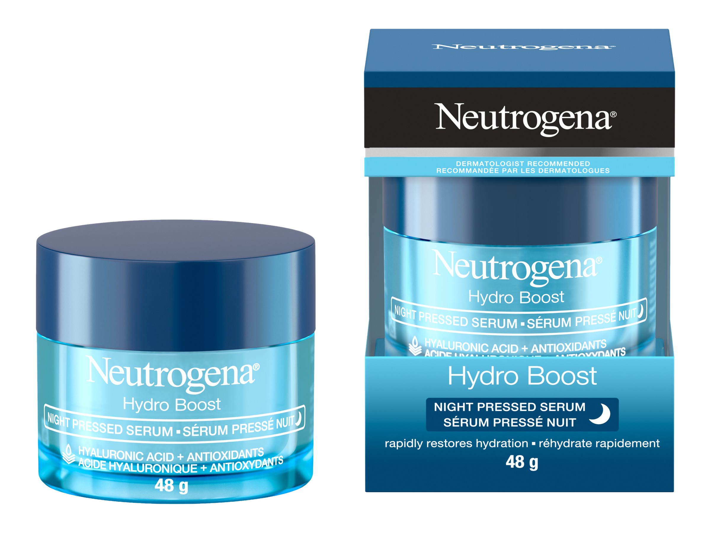 Neutrogena Hydro Boost Night Pressed Serum - 48g