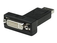 TECHly Adapter 20 pin DisplayPort han -> 24+5 pin kombineret DVI hun 7.3 cm Sort