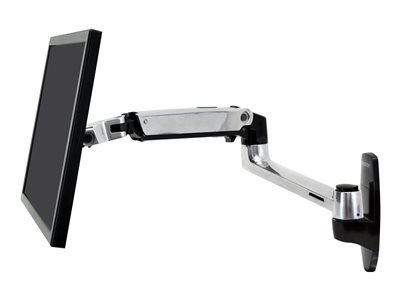 Ergotron LX Mounting kit (wall mount, monitor arm) for LCD display aluminum 